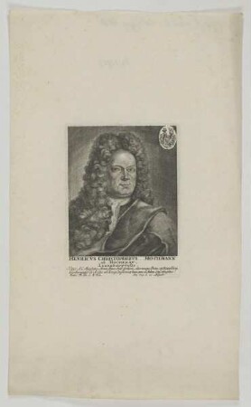 Bildnis des Henricvs Christophorvs Hochmann ab Hochenav