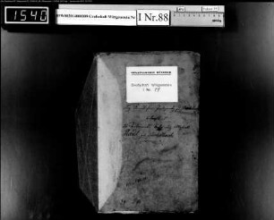 Testament des Michael Radt zu Birkelbach