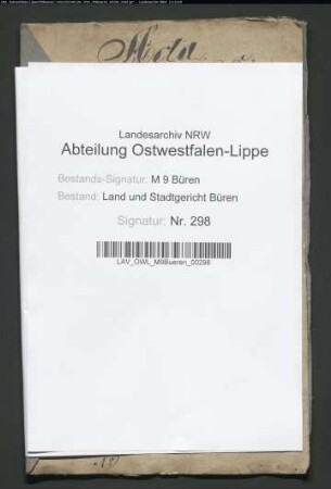 Mündel: Tucht, Anna Maria: