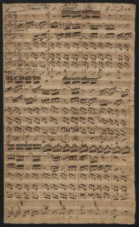 Liebster Gott wenn werd ich sterben; V (4), Coro, orch; BWV 8; BC A 137a