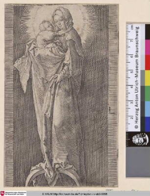[Maria mit dem Christuskind in einer Nische; The Virgin with Child in the Niche]