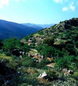 Tempel, Agora und Stadt (Ruine), Lato