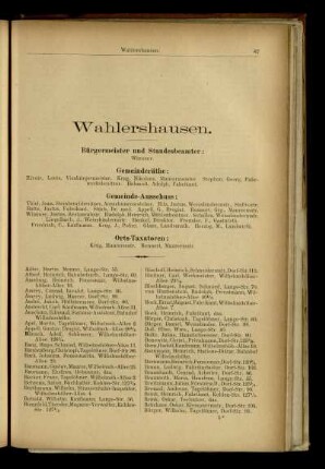Wahlershausen