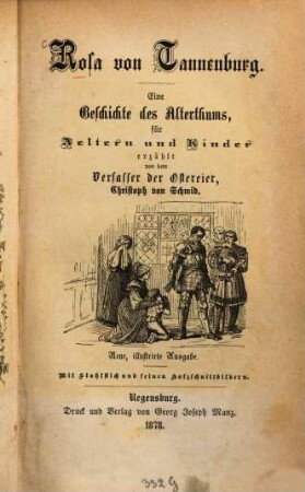 Illustrirte Ausgabe der kleinen Erzählungen : Mit Stahlstichen u. feinen Holzschnitten, 27