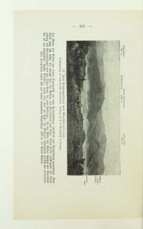 Das Riesengebirge von Warmbrunn aus