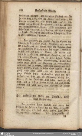 Die verschiedenen Arten von Potasche, nebst ihrer Anwendung