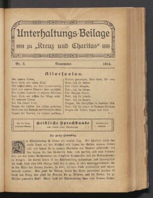 Nr. 2. November 1915
