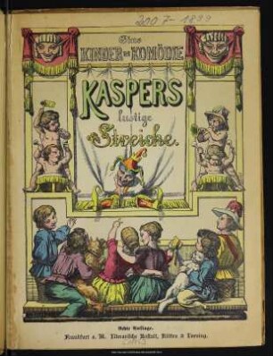 Kaspers lustige Streiche : eine Kinder-Komödie