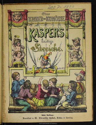 Kaspers lustige Streiche : eine Kinder-Komödie