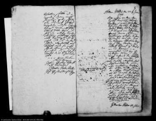 Testamentsakte der Anna Sabina Krümding