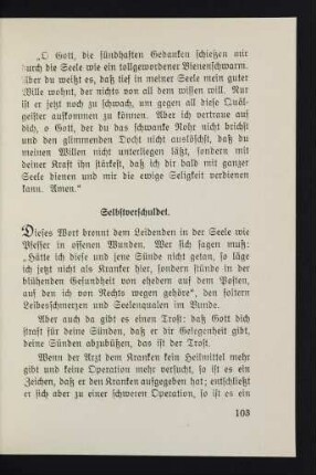 103-105 Selbstverschuldet