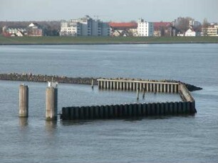Cuxhaven - Elbemündung : Elbemündung bei Cuxhaven, aufgenommen am 24. November 2004