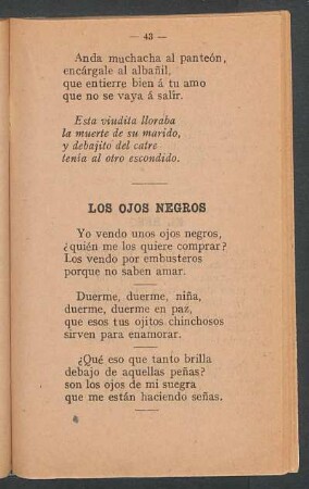 Los ojos negros