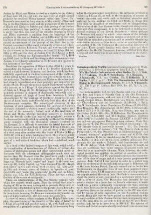 180-183 [Rezension] Wijngaards, John, The dramatization of salvific history in the deuteronomic schools