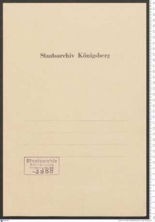 Hochmeister an Landkomtur u. Brüder der Ballei Österreich: item. Marienburg eodem.