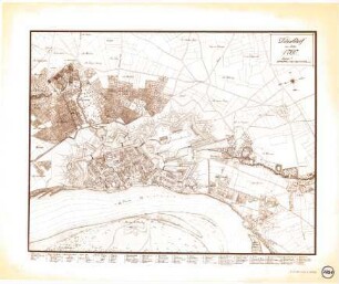 Düsseldorf im Jahre 1760