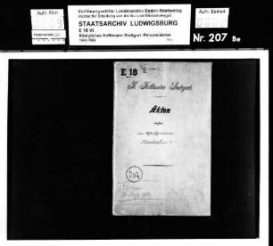 Feldhofen, Else (*11.01.1883 in Darmstadt); Hofschauspielerin; ausgesch.: 1913