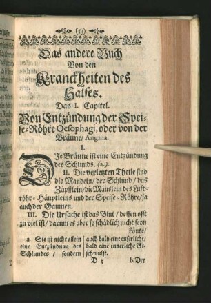 Das andere Buch Von den Kranckheiten des Halses.