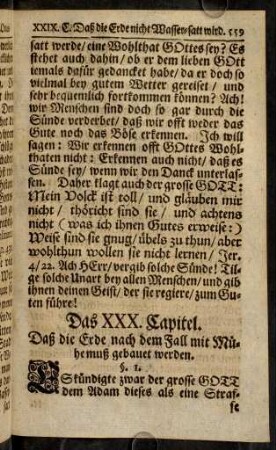559-573, Das XXX. Capitel.