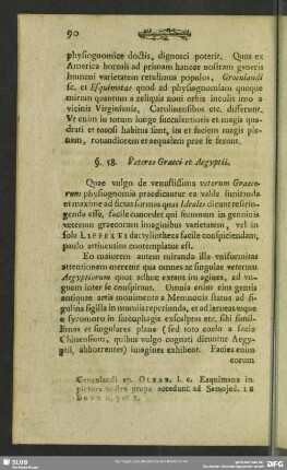 §. 58. Veteres Graeci et Aegyptii