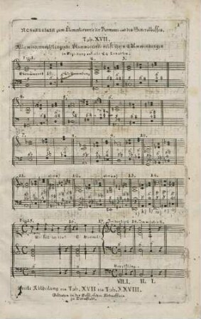 Tafel XVII - XXVIII