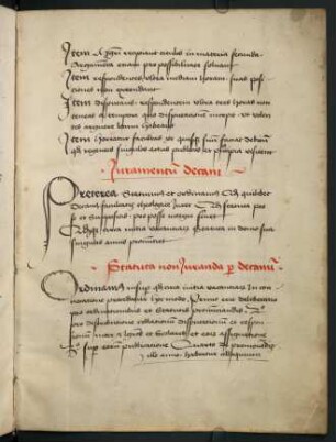 Juramentu[m] decani.