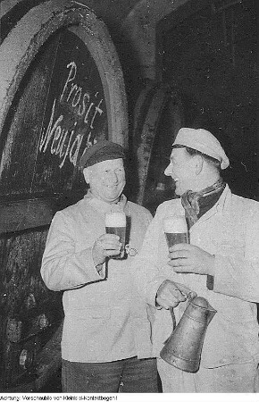 Brauerei, 1957/58