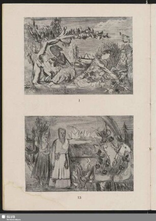 Allegorie mit Apfelbaum
