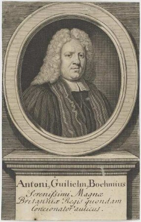 Bildnis des Antonius Guilielmus Boehmius