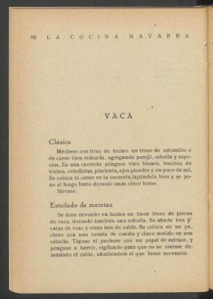 Vaca