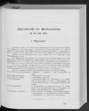 Jahresbericht der Baudeputation für das Jahr 1913.