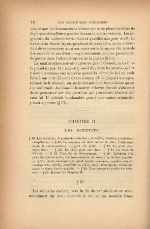 Chapitre II. Les échevins
