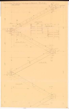 Reichsluftfahrtministerium, Berlin: Treppe A: Details 1:10