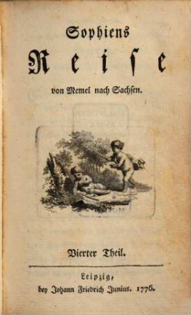 Sophiens Reise von Memel nach Sachsen, 4