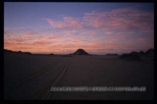 Sonnenuntergang (Blickrichtung Westen)