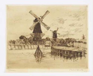 Windmühlen in Rotterdam