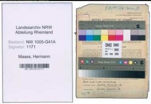 Entnazifizierung Hermann Maass , geb. 15.10.1911 (Bahnpolizist)