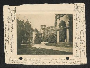 Brief von Bernhard Kahn, Emma Kahn und Clara Jonas an Gerhart Hauptmann