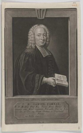 Bildnis des I. H. Samvel Formay