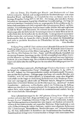 Klinger, Heinz :: Wege und Nebenwege, Erinnerungen eines Hamburger Arztes : Hamburg, Christians, 1976