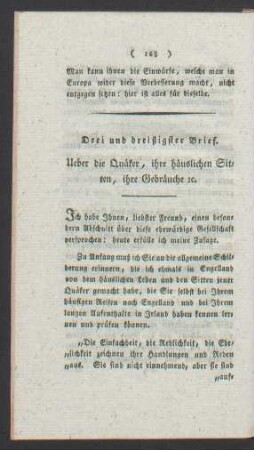[ Drei und dreißigster Brief - Vier und dreißigster bis sechs und dreißigster Brief.]
