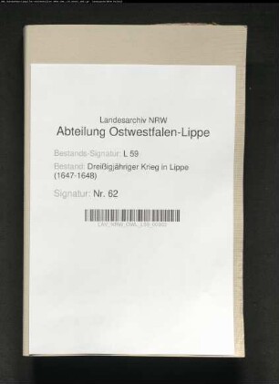 Lemgo - Neutralität und Truppenabzug ("Evacuation")