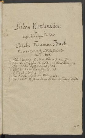 Titelblatt (G. Poelchau)