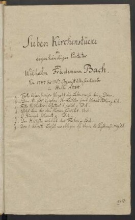 Titelblatt (G. Poelchau)