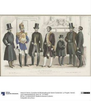 Europäische Modenzeitung für Herren-Garderobe: Le Progrès: Herren- und Knabenbekleidung