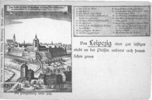 Von Leipzig einer gar lustigen stadt an der Pleissen entbietet euch freuntlichen gruss
