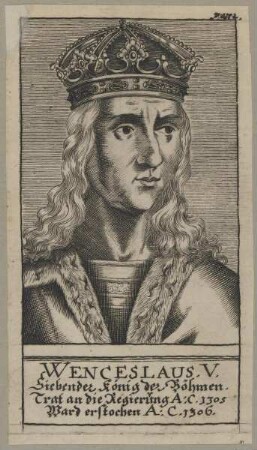 Bildnis des Wenceslaus V.
