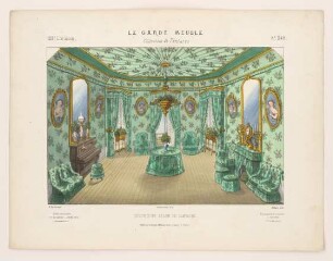 "Décor d'un salon de campagne", aus: Le Garde-meuble