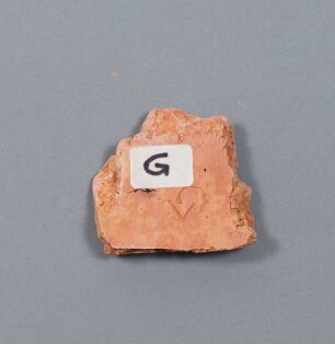 Gebrannter Rheinzaberner Rohton "G"