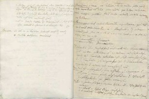Exzerpte, wahrscheinlich aus einem Benimmbuch, von Karoline Luises Hand.